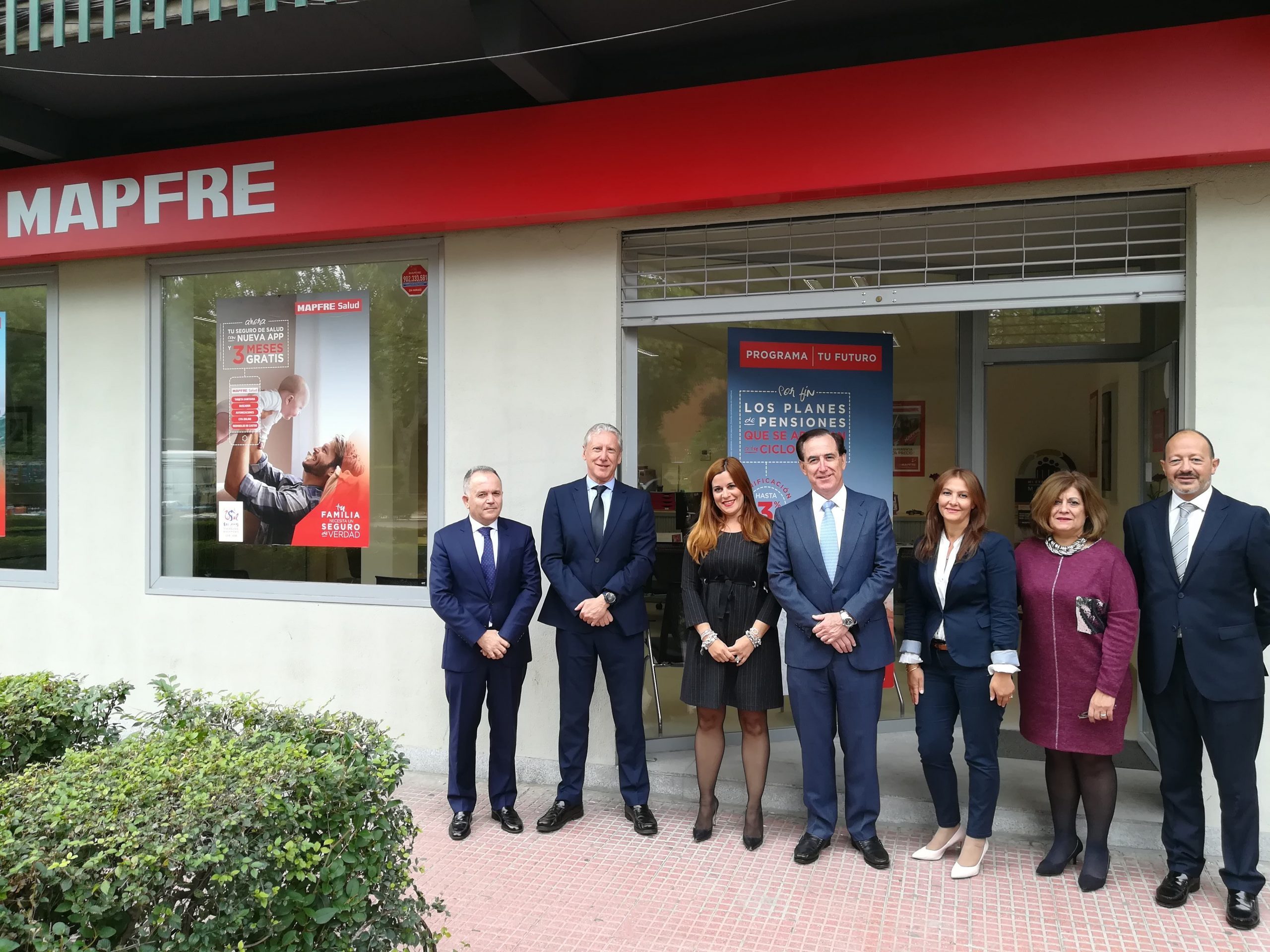 El presidente de Mapfre en España visitó una nueva delegación de la ...