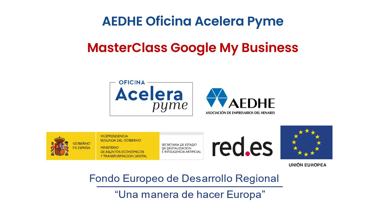 AEDHE Oficina Acelera Pyme organiza Masterclass 